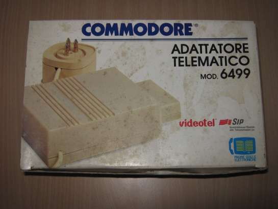 Commodore Adattatore Telematico Mod. 6499