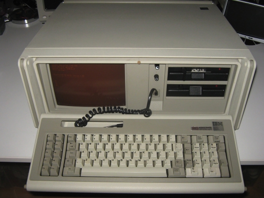 IBM 5155 with carry Bag | nIGHTFALL Blog / RetroComputerMania.com