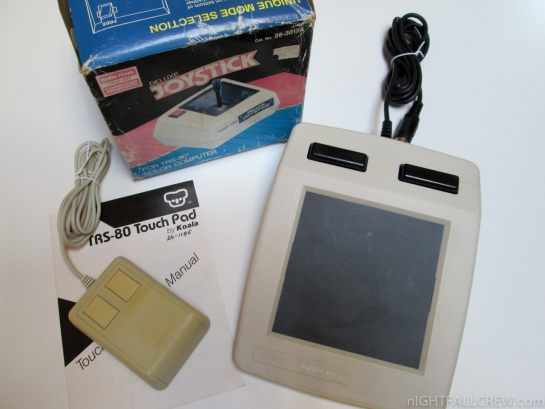 TRS-80 Color Deluxe Joystick / Koala Touchpad / Mouse
