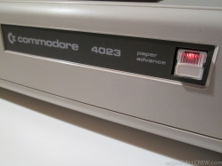 Commodore Printer 4023 (close-up)