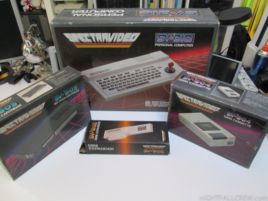 Spectravideo SV-318 with Accessories (Boxed)