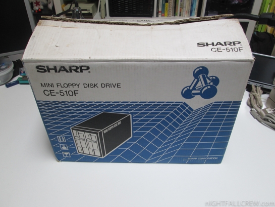 Sharp Mini Floppy Disk Drive CE-510F + MZ-1E05 (Boxed)