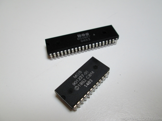 Characters rom & CPU 6509A