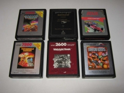 Some Cartridges Atari 2600 & 7800