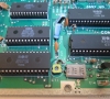 Commodore 16 (motherboard close-up)