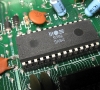 Commodore 64 motherboard detail