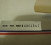 Commodore64C Serial Number close-up