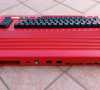 Commodore 64c RED case with clear Colored keys