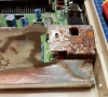 Commodore 64C that has seen better days (Recovery Components)