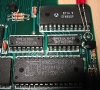 Commodore Adattatore Telematico Mod. 6499 (motherboard detail)