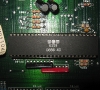 Commodore Amiga 2000 (motherboard detail)