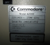 Commodore Amiga 2000 (sticker detail)