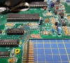 Commodore Amiga 500+ (Battery Acid Leaked)