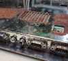 Commodore Amiga 500+ that has seen better days (Recovery Components)