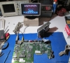 Commodore Amiga 600 (where are the capacitors and the tracks ?)