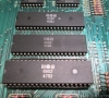 Commodore CBM 8296 (motherboard close-up)