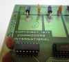 Commodore PET 2001-8C (pcb close-up)