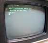 Commodore PET 2001-8C (boot-up screen)