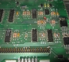 Commodore PET CBM 8096-SK Motherboard close-up