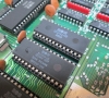 Commodore Plus/4 (motherboard close-up)