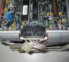 Compaq Portable III (motherboard close-up)