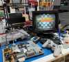 Consoles Modding XStation,GDemu,DreamPSU,PS1PSU,Battery,Case,Joypad