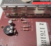 Dragon 64 (power supply pcb close-up)