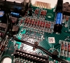 Enterprise 64 (SixtyFour) RGB Video Chip Desoldered