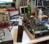 Floppy Drives (SFD-1001 & CBM 8296D). Replacing bad capacitors