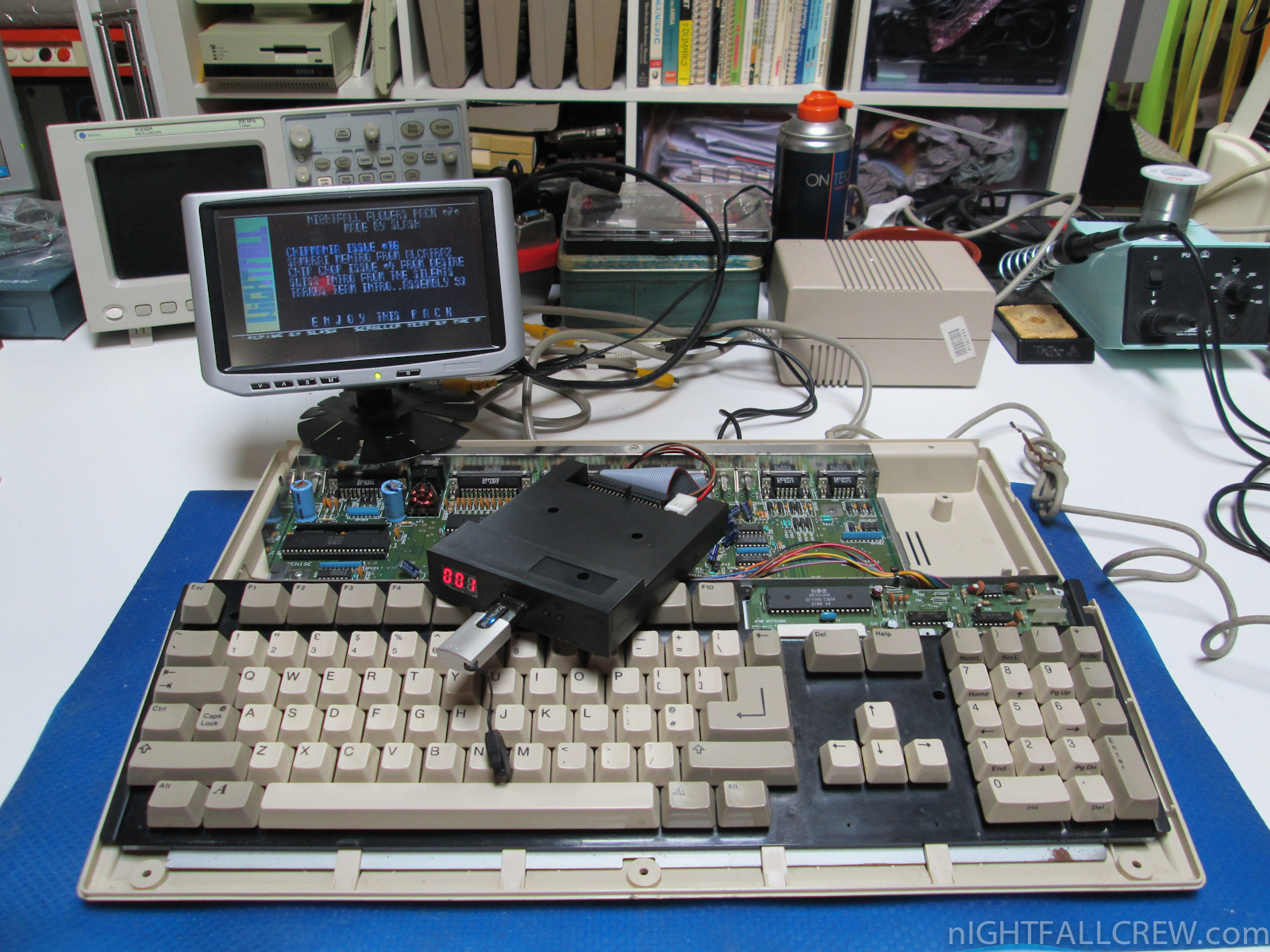 Mouchao SFRM72-FU-DL USB Floppy Drive emulator electric organ diskettes drive emulator 
