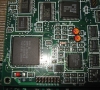 Harddisk MFM adapter for Amiga 500 (card close-up)