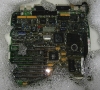Motherboard washed with water and detergent