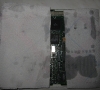 Motherboard washed with water and detergent