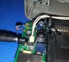 NEC PC-Engine LT (close-up capacitor leaking)