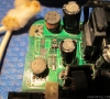 NEC PC-Engine LT (close-up capacitor leaking)