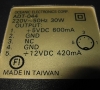 PowerSupply Label close-up