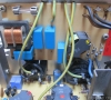 Personal Computer IBM 5160 (power supply motherboard close-up)