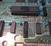 Radio Shack TRS-80 Expansion Interface (pcb close-up)