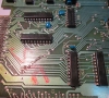 Radio Shack TRS-80 Expansion Interface (pcb close-up)