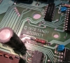 Radio Shack TRS-80 Expansion Interface (pcb close-up)