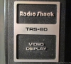Radio Shack TRS-80 Video Display (close-up)