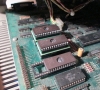 Replaced the ROM daughterboard with an EPROM 27C128 for testing