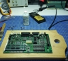 Replacing the capacitors on an Apple Macintosh Classic II