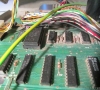 Commodore 8032-SK (cleaning and restoring the motherboard)