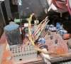 The stages of cleaning and restoring