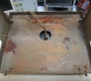 The stages of cleaning and restoring