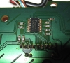 Sega Genesis System Console (joypad pcb close-up)