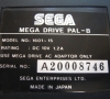 Sega Megadrive (bottom side close-up)