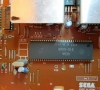 Sega SG-1000 II (motherboard close-up)