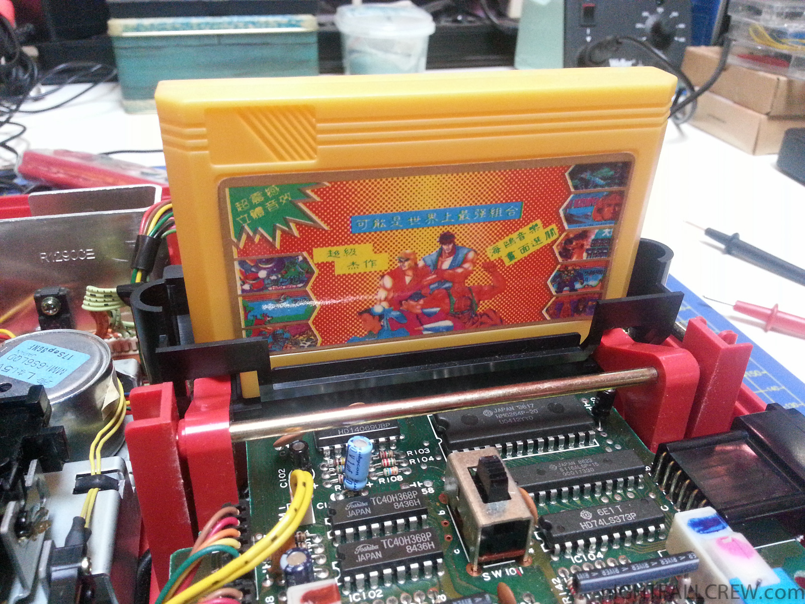 Sharp Twin Famicom AN-500R Repair | nIGHTFALL Blog